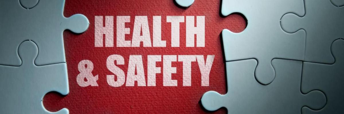 Empty puzzle piece that says Health & Safety